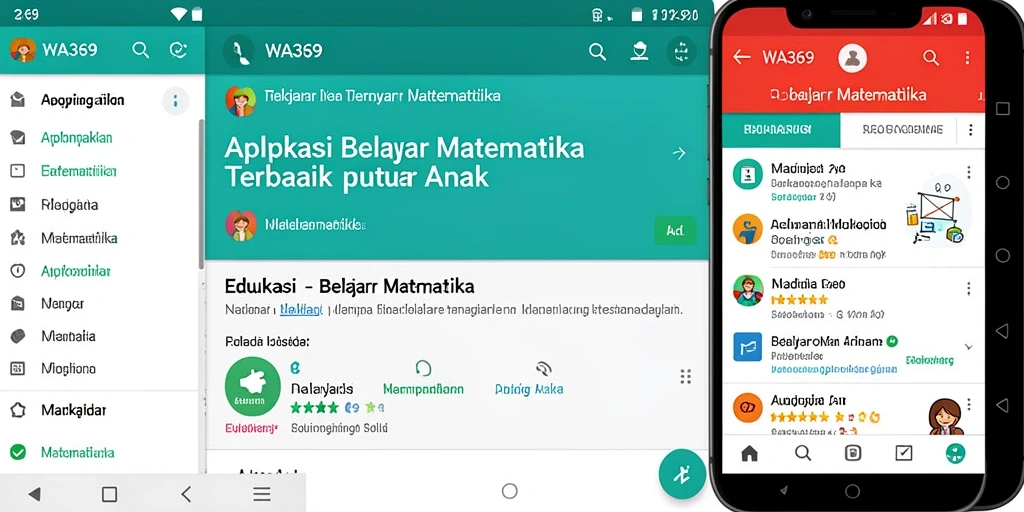 Antarmuka aplikasi WA369 yang menarik dan ramah pengguna.